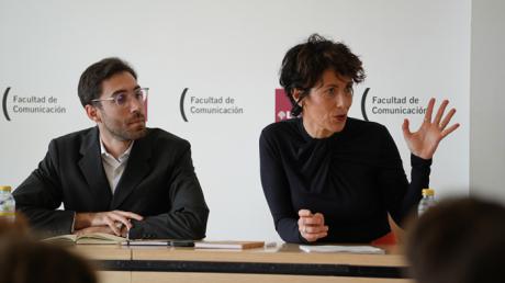 La ministra Elma Saiz aboga por un presente antirracista en su visita a la Facultad de Comunicación de la UCLM