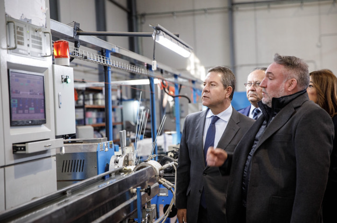Hispanic Fiber Fast inaugura en Castilla-La Mancha su primera fábrica de fibra óptica del país