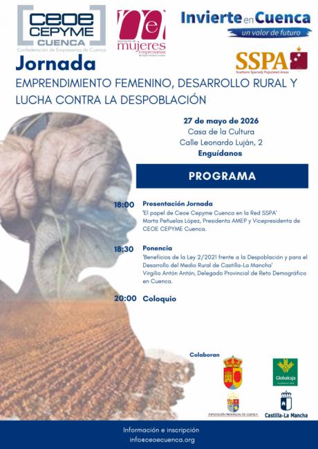 AMEP lleva a Enguídanos una jornada sobre emprendimiento femenino y desarrollo rural