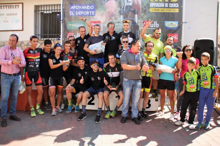 Juan Carlos y Carla Fernández se imponen en Cañizares en la 14ª prueba del X Circuito MTB Diputación de Cuenca