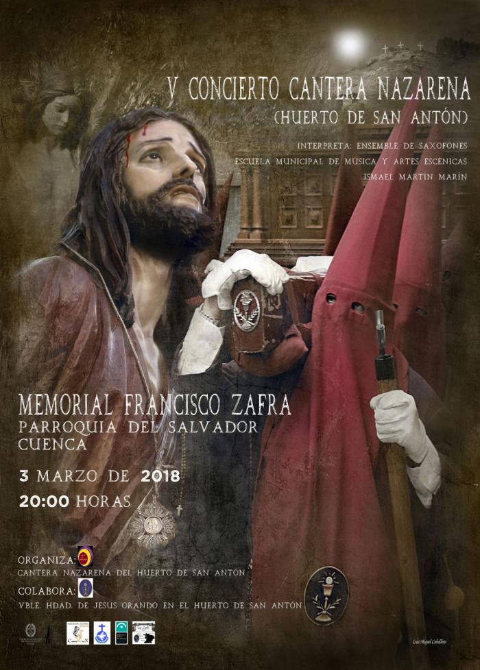 La Cantera Nazarena celebra el próximo 3 de marzo el V Concierto “Memorial Francisco Zafra”