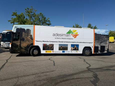 Un autobús turístico llevará los atractivos de la Sierra y Mancha Conquense a cuatro grandes ciudades