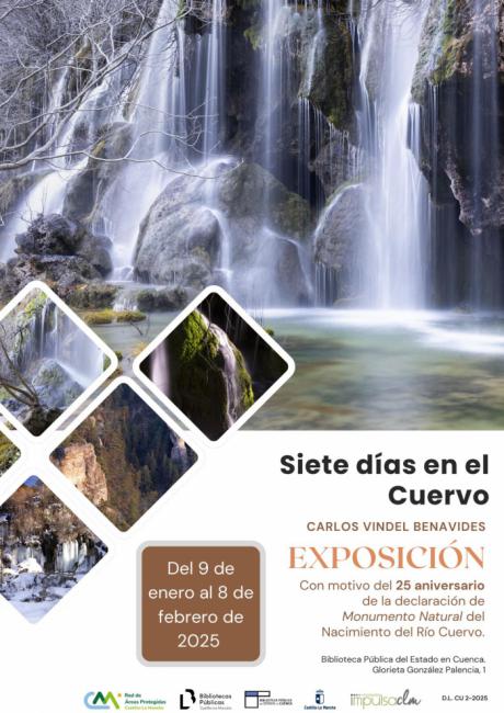 La Biblioteca ‘Fermín Caballero’ celebra los 25 años del Monumento Natural del Nacimiento del Río Cuervo