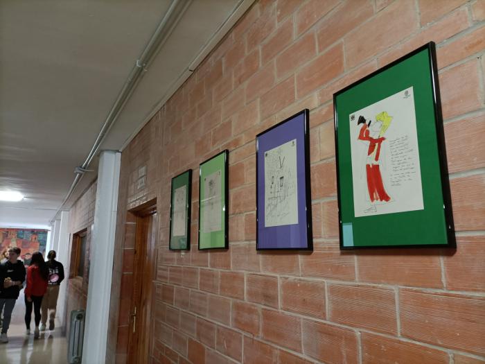 18 dibujos nazarenos de Zóbel se muestran en el instituto homónimo en una exposición organizada entre la Junta de Cofradías y el propio centro