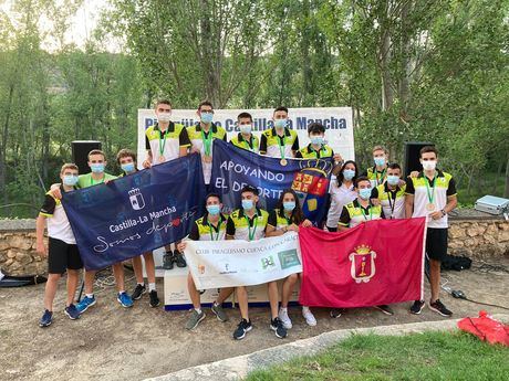 El Club Piragu&#776;ismo Cuenca Campeo&#769;n del XXIII Descenso del Alto Tajo