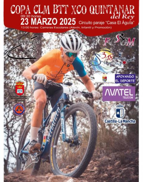 Quintanar del Rey se estrena este domingo en la Copa BTT XCO de Castilla-La Mancha