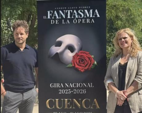 Daniel Diges debutará en Cuenca protagonizando 'El fantasma de la ópera'
