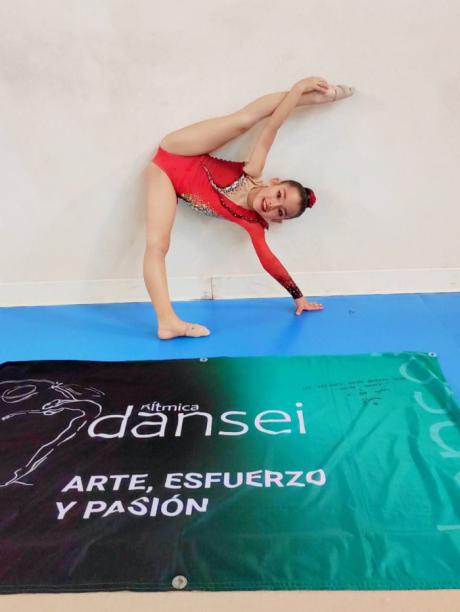El Club Rítmica Dansei, único club conquense, logra una nueva clasificación al Nacional en el control clasificatorio absoluto