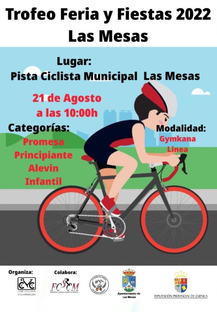 Las Mesas se estrena en el Trofeo Federación de Ciclismo con su primer Trofeo Feria y Fiestas