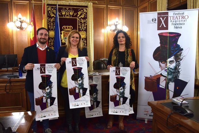El Festival de Teatro Regional Francisco Nieva presenta en la Diputación la programación de la X edición del 8 al 18 de mayo