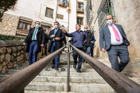 García-Page anuncia otros 2 remontes mecánicos para el Casco Antiguo para la próxima legislatura 