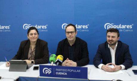El PP denuncia el “maltrato” del PSOE a Cuenca por la falta de infraestructuras y autovías