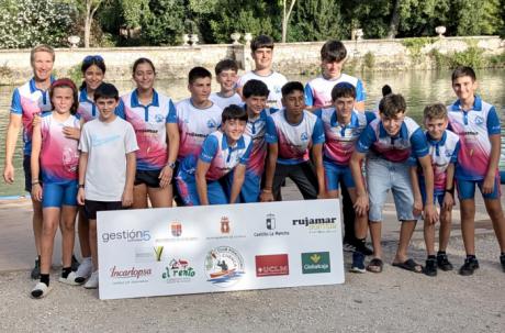 Gran éxito del Piragüismo Cuenca en Aranjuez con medallas y tercer puesto por equipos
