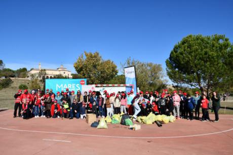 El proyecto Mares Circulares recoge 43,66 kilos de residuos en el río Riánsares en Tarancón