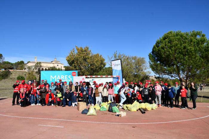 El proyecto Mares Circulares recoge 43,66 kilos de residuos en el río Riánsares en Tarancón