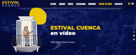 Estival Cuenca estrena nueva página web