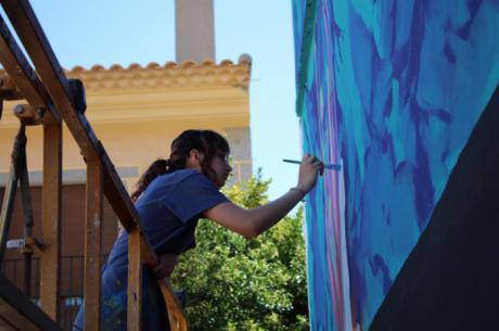El Festival Astarté convierte Iniesta en un museo al aire libre con artistas internacionales