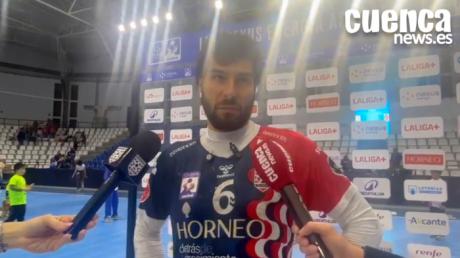 Méndez: “La liga está muy apretada y cada punto cuenta” tras el empate frente al BM Cuenca