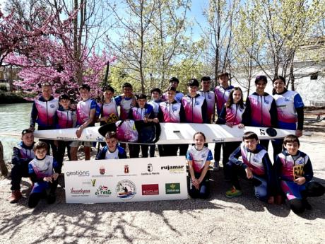El Club Piragüismo Cuenca se proclama subcampeón autonómico con seis oros y un bronce en Aranjuez