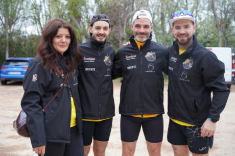 Daniel Caballero afronta en Madrid una doble maratón solidaria