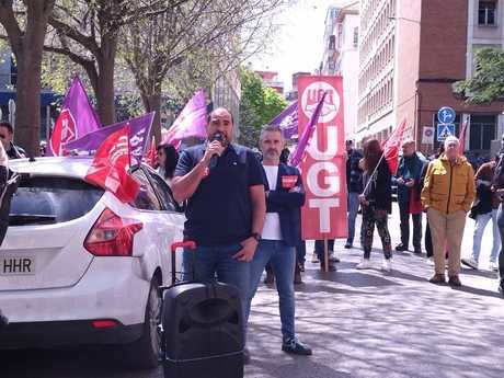 CCOO y UGT reivindican derechos laborales y sociales en el Primero de Mayo en Cuenca