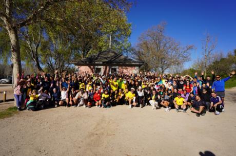 Daniel Caballero reúne a más de 200 personas en Madrid en su reto solidario contra el cáncer infantil