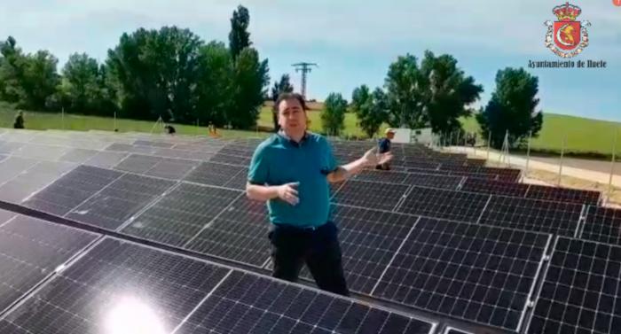 Finalizada la nueva instalación fotovoltaica en la principal captación de agua de Huete