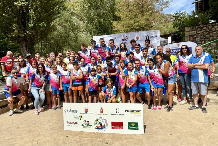 El Club Piragüismo Cuenca, subcampeón de la XXIV edición de la Puente a Puente