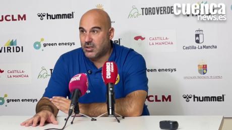 Lidio Jiménez celebra los primeros puntos del Cuenca pero se muestra preocupado por la lesión de Perbela