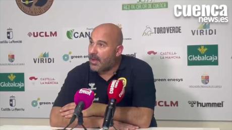 Lidio Jiménez,, entrenador del BM Cuenca