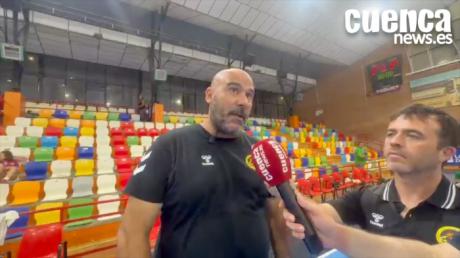 Lidio Jiménez se queda con la mejora defensiva del BM Cuenca tras el 27-27 ante Puerto Sagunto