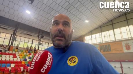 Lidio Jiménez celebra el triunfo del BM Cuenca ante BM Guadalajara en un emocionante estreno de pretemporada