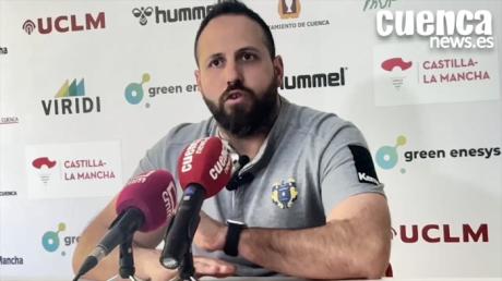 Sala de Prensa | Nacho Moyano [Balonmano Cuenca 33-30 Frigoríficos Morrazo]