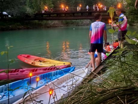 El Club Piragüismo Cuenca organiza sus tradicionales Noches de Luna Llena para disfrutar del Júcar en verano