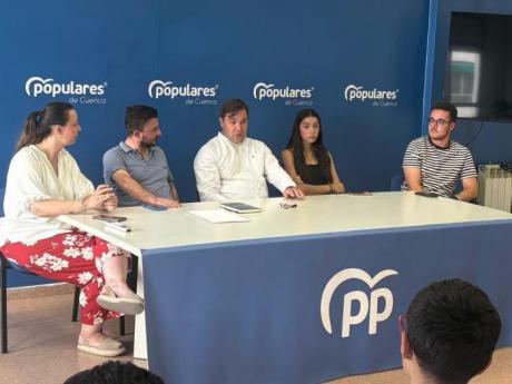 Nuevas Generaciones de Cuenca inicia una nueva etapa con una campaña de afiliación para reforzar su presencia en la provincia