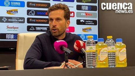 Rober Gutiérrez, entrenador de la Unión Balompédica Conquense