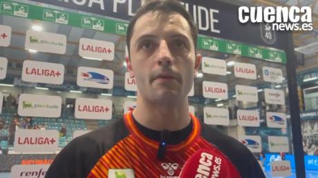 Postpartido | Sergio López y Jaime Gallardo valoran el encuentro entre el Frigoríficos del Morrazo y el BM Cuenca