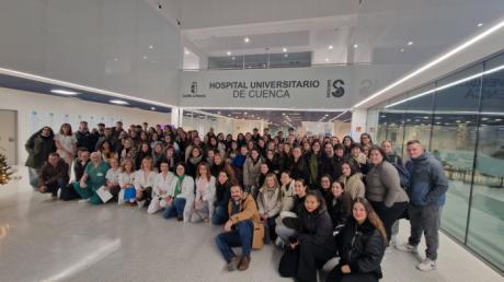 El Hospital Universitario de Cuenca recibe a la primera promoción de estudiantes de Enfermería para sus prácticas en el nuevo complejo