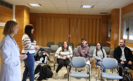Alumnos de Documentación y Administración Sanitarias comienzan sus prácticas en el Hospital Virgen de la Luz
