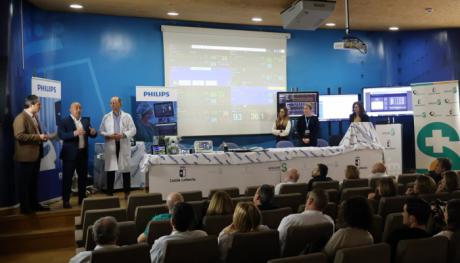Los profesionales sanitarios conocen la plataforma avanzada de monitorización de pacientes incorporada al Hospital Universitario