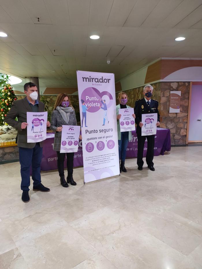 El Mirador instala el primer punto violeta permanente en la capital