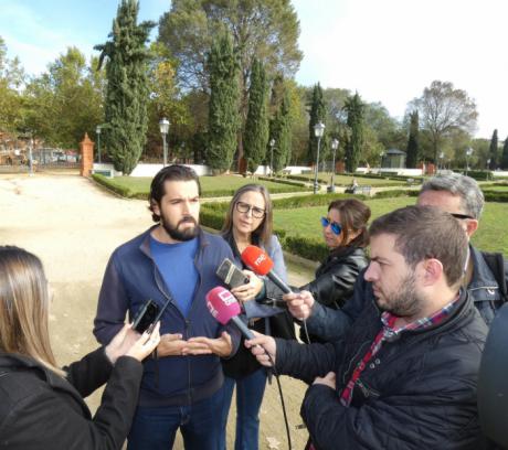 El proyecto de rehabilitación integral de los Jardines del Prado en Talavera continúa con su plan de trabajo