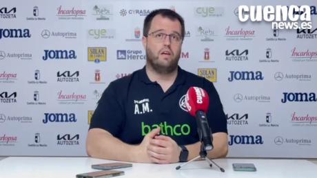 Sala de Prensa | Alejandro Mozas [Balonmano Cuenca 25-29 Bathco Torrelavega]