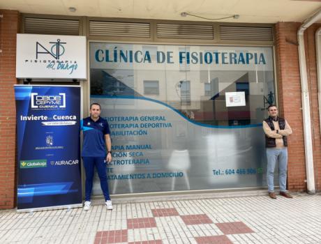 Invierte en Cuenca ayuda en la puesta en marcha de la Clínica de Fisioterapia Del Burgo en Tarancón