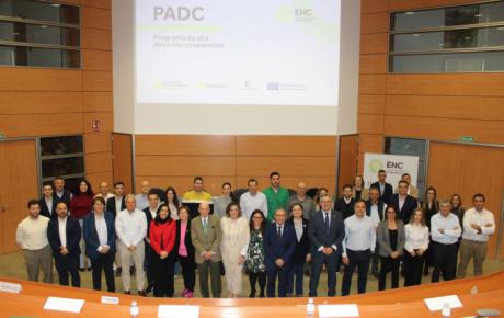 La Escuela de Negocios Cooperativos clausura su primer Programa de Alta Dirección con la participación de las principales cooperativas de la región