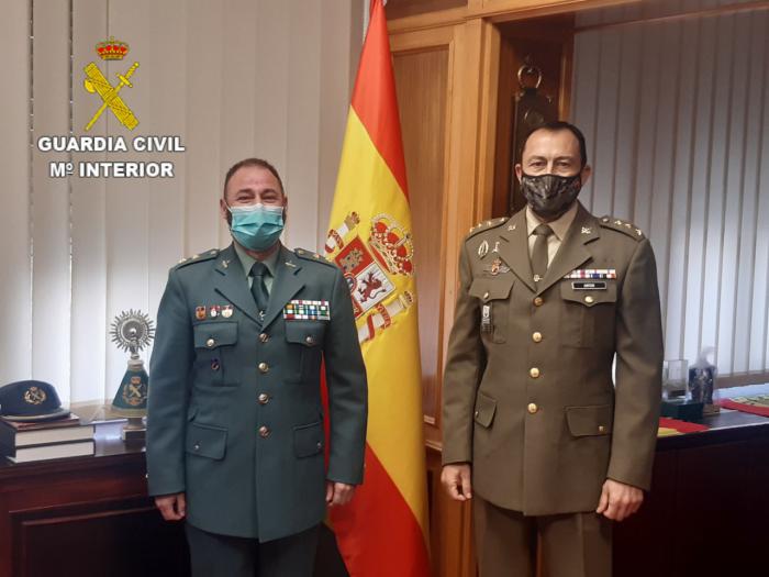 Primera reunión del nuevo Subdelegado de Defensa y el Jefe de la Comandancia de la Guardia Civil de Cuenca
