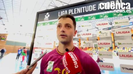 PostPartido | Sergio López, jugador del BM Cuenca valora el empate ante el TM Benidorm