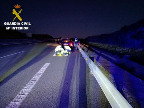 La Guardia Civil salva la vida a un conductor que habi&#769;a sufrido un infarto en la A-3