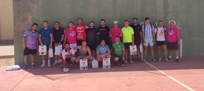 Éxito de participación en la cuarta prueba del Circuito de Frontenis Diputación disputada en Casas de Haro