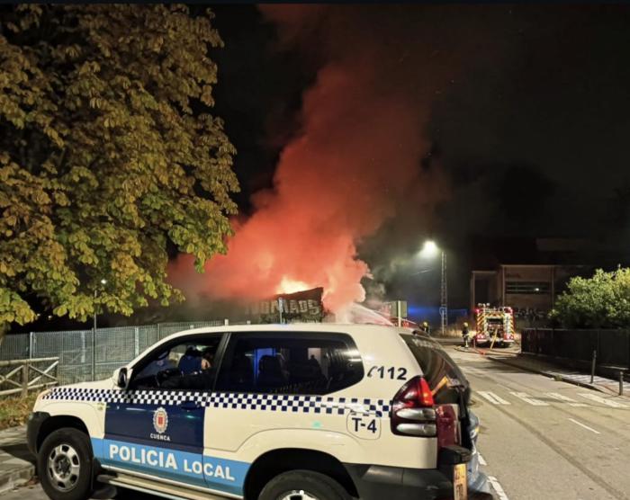 Alarma en la calle Fuensanta: el fuego se extingue antes de causar daños graves